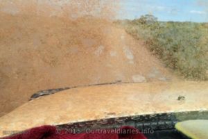 Got a bit wet, on the Old Coach Road, Western Australia.