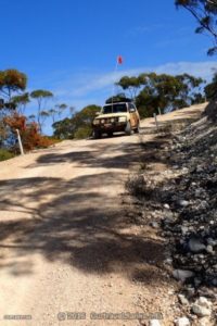 Its a steep descent from the Nullabor Plain to the Coastal Plain.