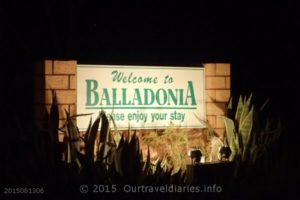 Balladonia WA at night.