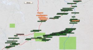 Hanns Track, All the waypoints