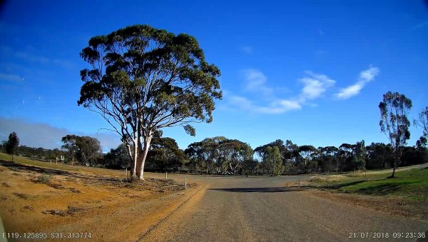 T Junction at Moorine South Rd and Gt Eastern Hwy