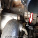 Pajero engine coolant temperature sensor