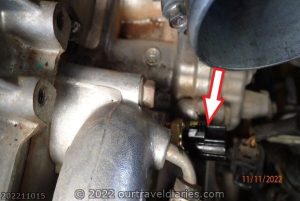 Pajero engine coolant temperature sensor